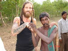 Brian Welch in India