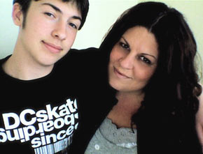 Trista Parry and her son Jess