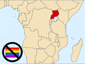 Map of Uganda