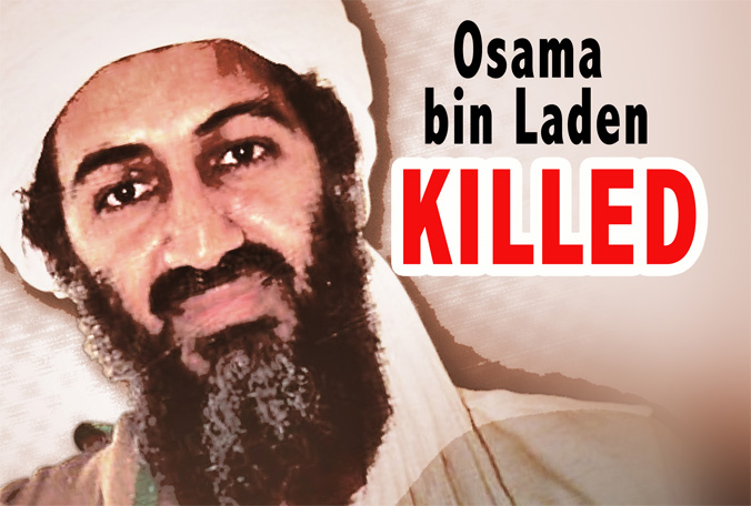 Osama Bin Laden has been killed