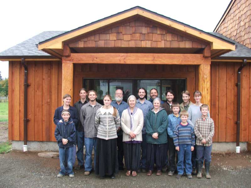 Members of the Twelve Tribes community in Courtenay BC